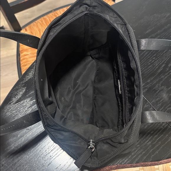 Authentic PRADA VELA SPORT Nylon Leather Shoulder Hand Bag Black - Picture 10 of 16